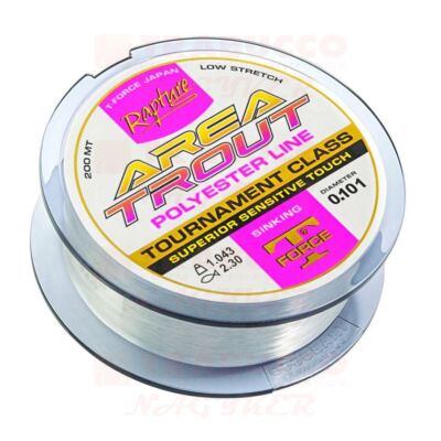 Rapture Line Area Trout Polyester 200m 0.101mm