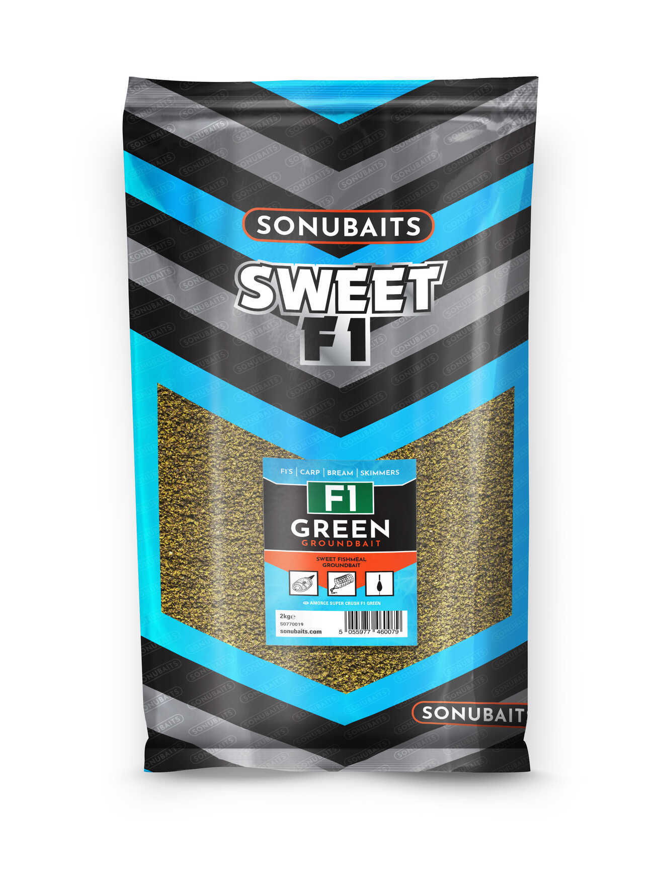 Sonubaits F1 Dark Groundbait 2kg