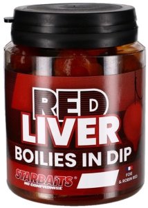 Starbaits Boilies v dipu Red Liver 20mm 150g