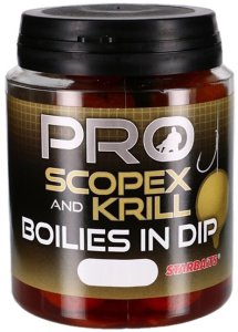 Starbaits Boilies v dipu Scopex Krill 20mm 150g