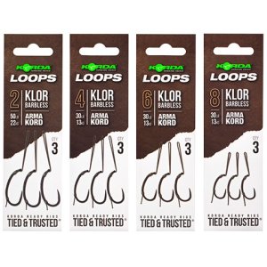 Korda Loop Rigs Klor Barbless