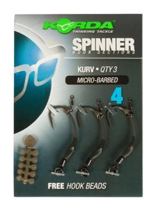 Korda Spinner Sekce háčků Spinner velikost 6