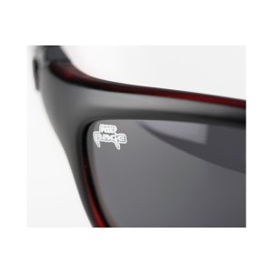 Fox Rage Transparent Red/Black Sunglasses Grey Lense