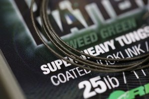 Korda Dark Matter Tungsten Coated Braid Weed Green 25lb 10m