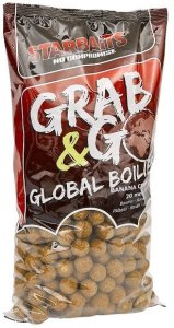 Starbaits boilies Global BANANA CREAM 20mm 10kg