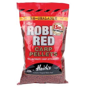 Dynamite Baits Pellets Robin Red Pre-Drilled 15mm 900g