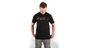 Fox Black Camo Raglan T Shirt vel.L