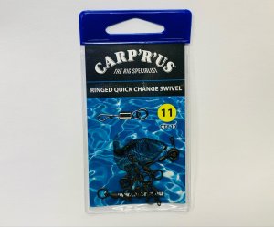 Carp ´R´ Us Ringed Quick Change Swivel vel.11