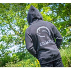 Guru Semi Logo Hoodie Black vel. XL