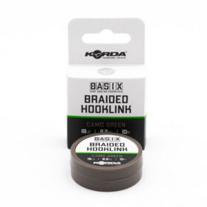 Korda Basix Braided Hooklink 18lb 10m