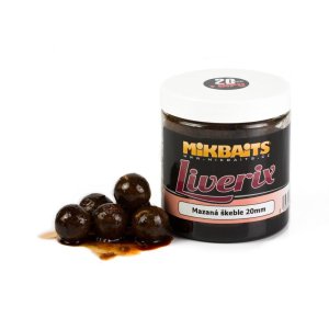 Mikbaits LiveriX Mazana skebla boilies v dipe 250ml 20mm