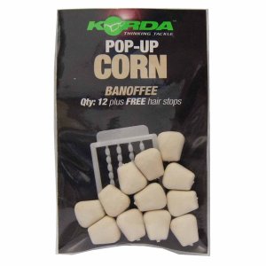 Korda Pop up Corn Banoffe White Umelá kukurica plávajúca