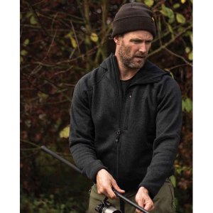 Korda Kore Polar Fleece Jacket Charcoal Black vel. L