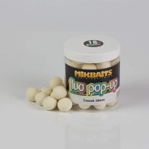 Mikbaits Fluo Pop up 250ml Česnek14mm