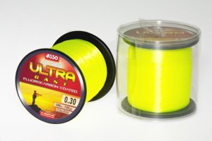 Asso Ultra Cast 1000m 0,30mm fluo žlutá