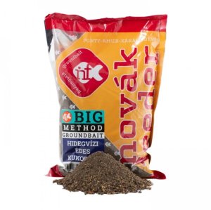 Novák Feeder Feed Big Method Sweet Corn Black 1kg