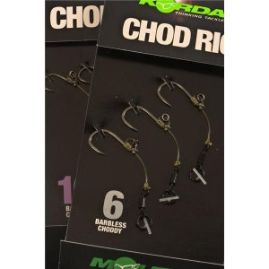 Korda Chod Rig Long Barbed Velikost 6