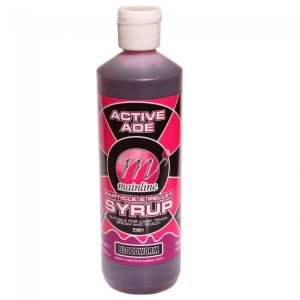 Mainline Active Ade Sirup s částicemi a peletami - Krevní červ 500ml