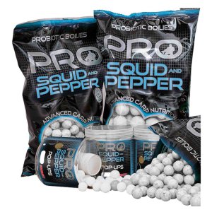 Starbaits Boilies Probiotic Squid Pepper 14mm 1kg