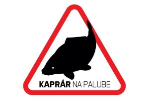 Delphin nálepka Kaprár na palube