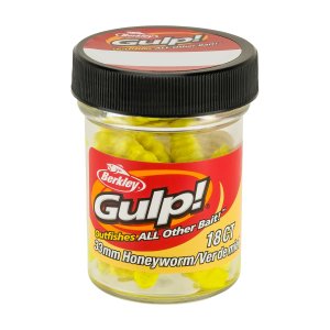 Berkley Gulp! Honey worm 4,5cm Yellow