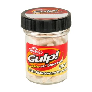 Berkley Gulp! Honey worm 3,3cm Milky White