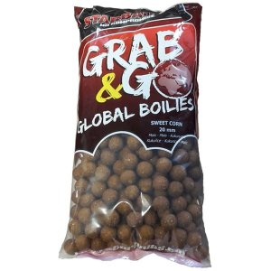 Starbaits Boilies Grab & Go Global Sweet Corn 1kg 14mm