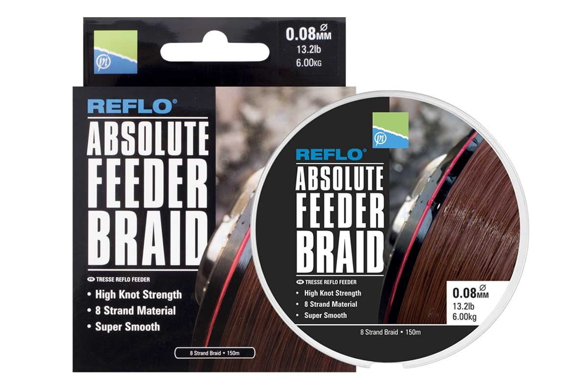 Preston Absolute Feeder Braid 0,08mm 150m