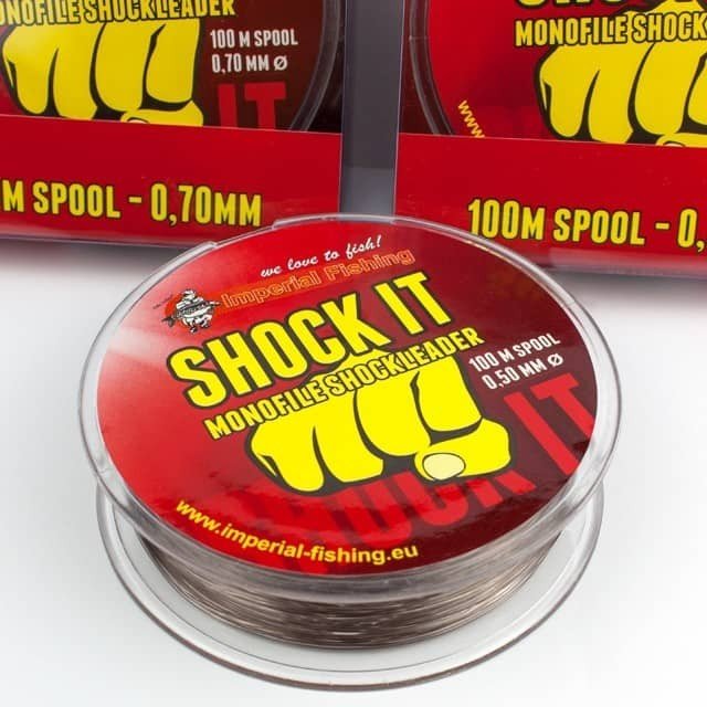 Imperial Baits Shock´it Super Shockleader mono 0,60mm 100m