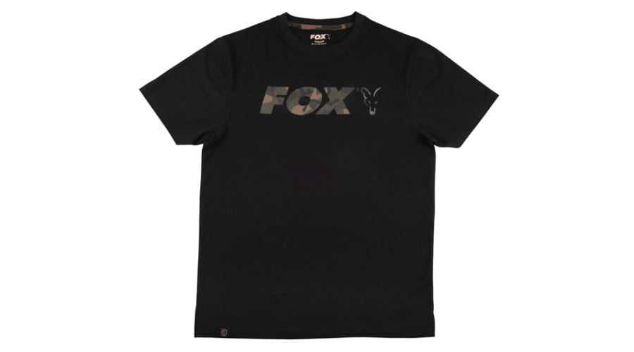 Fox Black Camo Raglan T Shirt vel.L