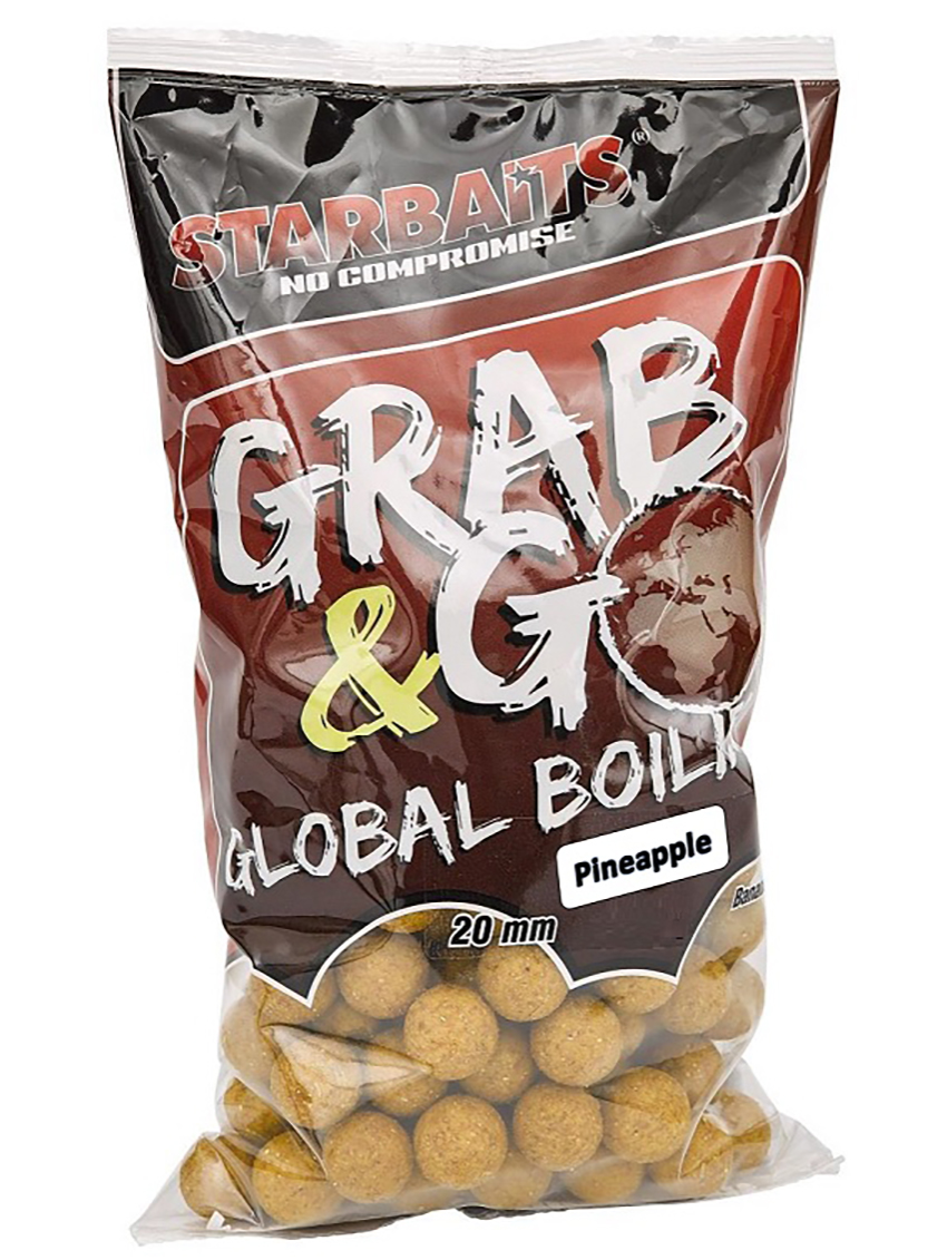 Starbaits boilies Global Ananas 20mm 10kg