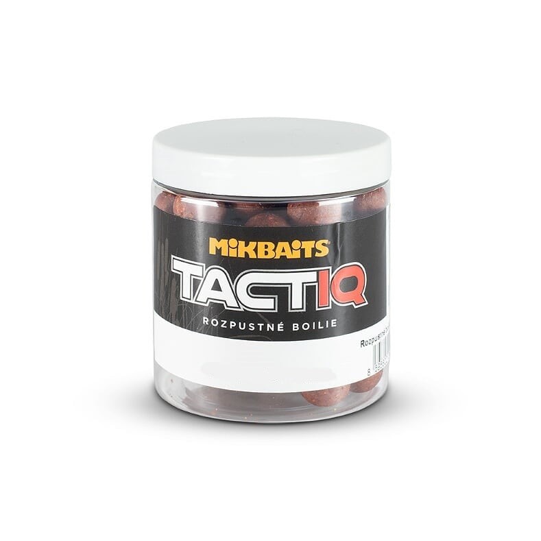 Mikbaits boilies Tactiq Polnočný pomaranč 16mm 250ml