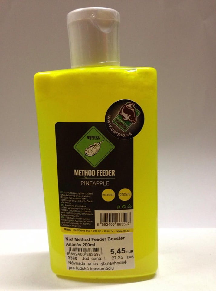 Nikl Method Feeder Booster Ananas 200ml