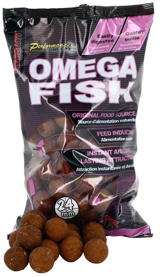 Starbaits Boilies Concept Omega Fish 24mm 1kg