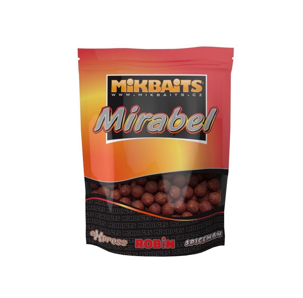 Mikbaits Boilies Mirabel Strawberry Exclusive 12mm 250g