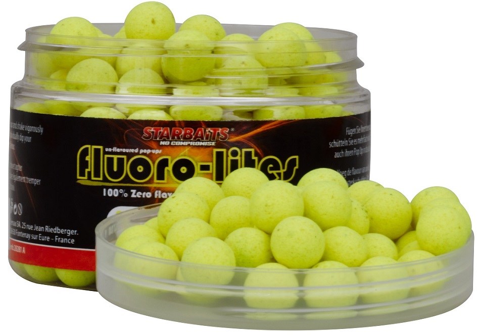 Starbaits POP UP FLUORO LITE 10mm 60g zlatá