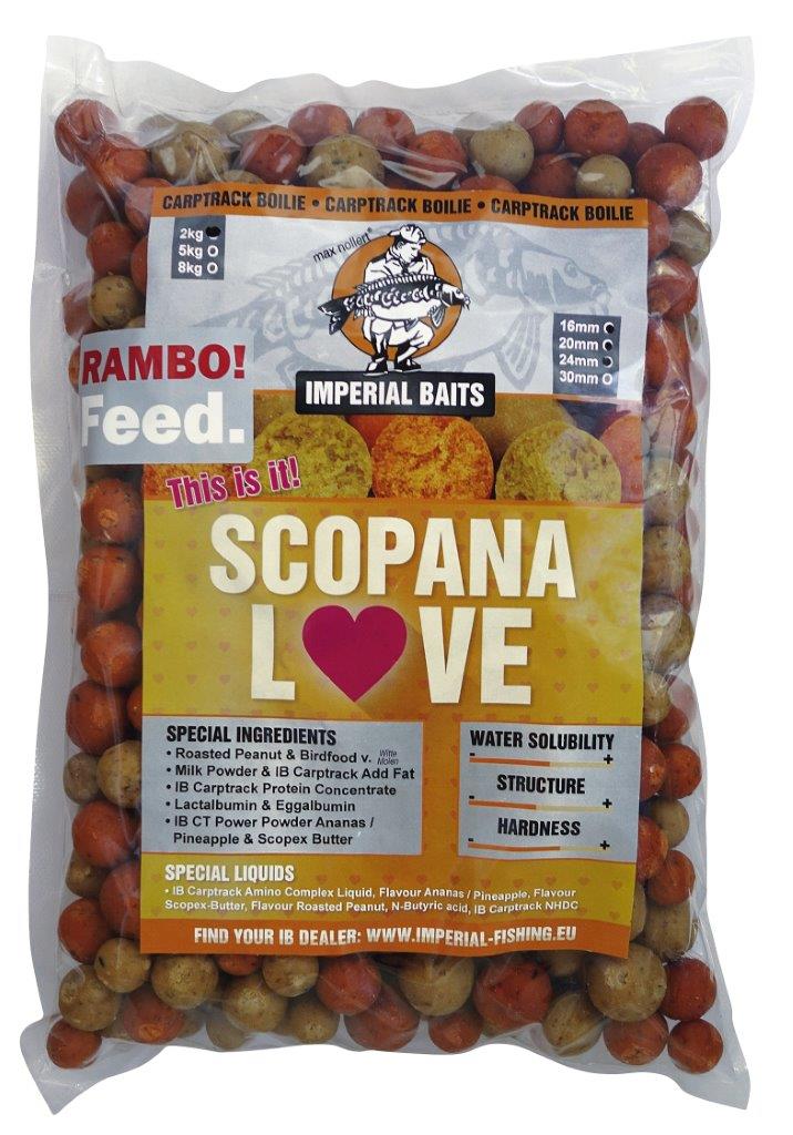 Imperial Baits Boilies Rambo Feed Scopana.Love 2kg směs