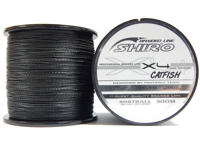 Mistrall Shiro Catfish 300m 0,50mm čierna 51,4kg