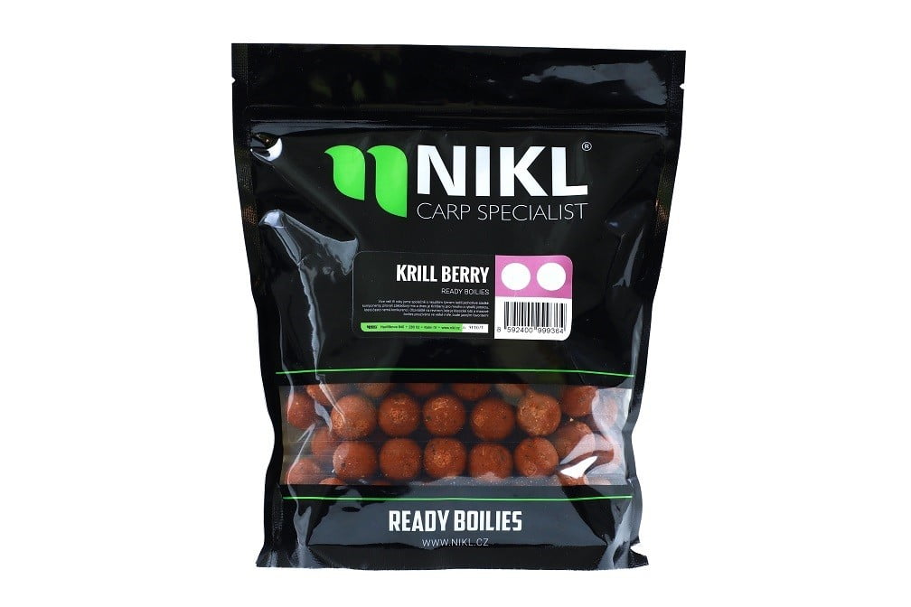 Nickel Ready Boilies Krill Berry 21mm 1kg