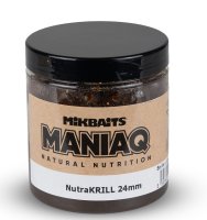 Mikbaits Boilies v dipu Maniaq NutraKrill 24mm 250ml