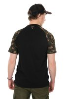 Fox Black Camo Raglan T vel. XL