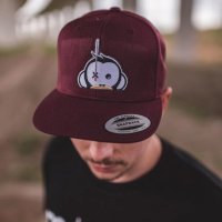 Kšiltovka Monkey Climber Logo Patch Snapback Burgundy