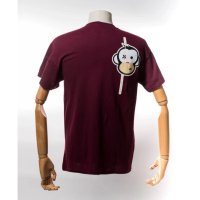 Tričko Monkey Climber Streetwise Burgundy velikost XL