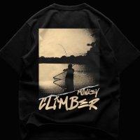 Monkey Climber Sweatshirt Sunset Black velikost. L