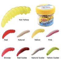 Berkley PowerBait Honey Worm 2,5cm Červená 55ks