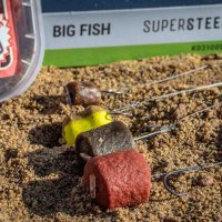 Korum Big Fish Quickstop Vlasové návazce s ostny 10 cm velikost 8