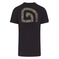 Trakker T-shirt CR LOGO T-shirt Black Camo velikost L