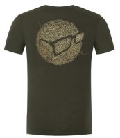 Korda Tričko Birdsnest Tee Dark Olive XXL