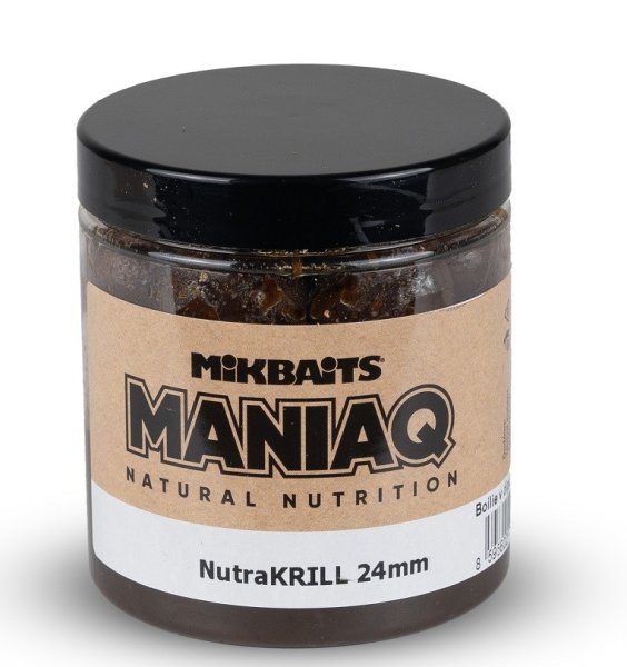 Mikbaits Boilies v dipu Maniaq NutraKrill 24mm 250ml