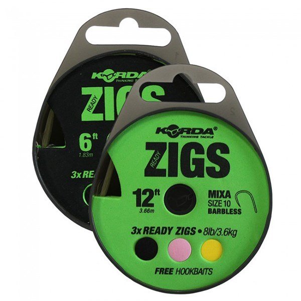 Korda Ready Zigs 180cm velikost 10